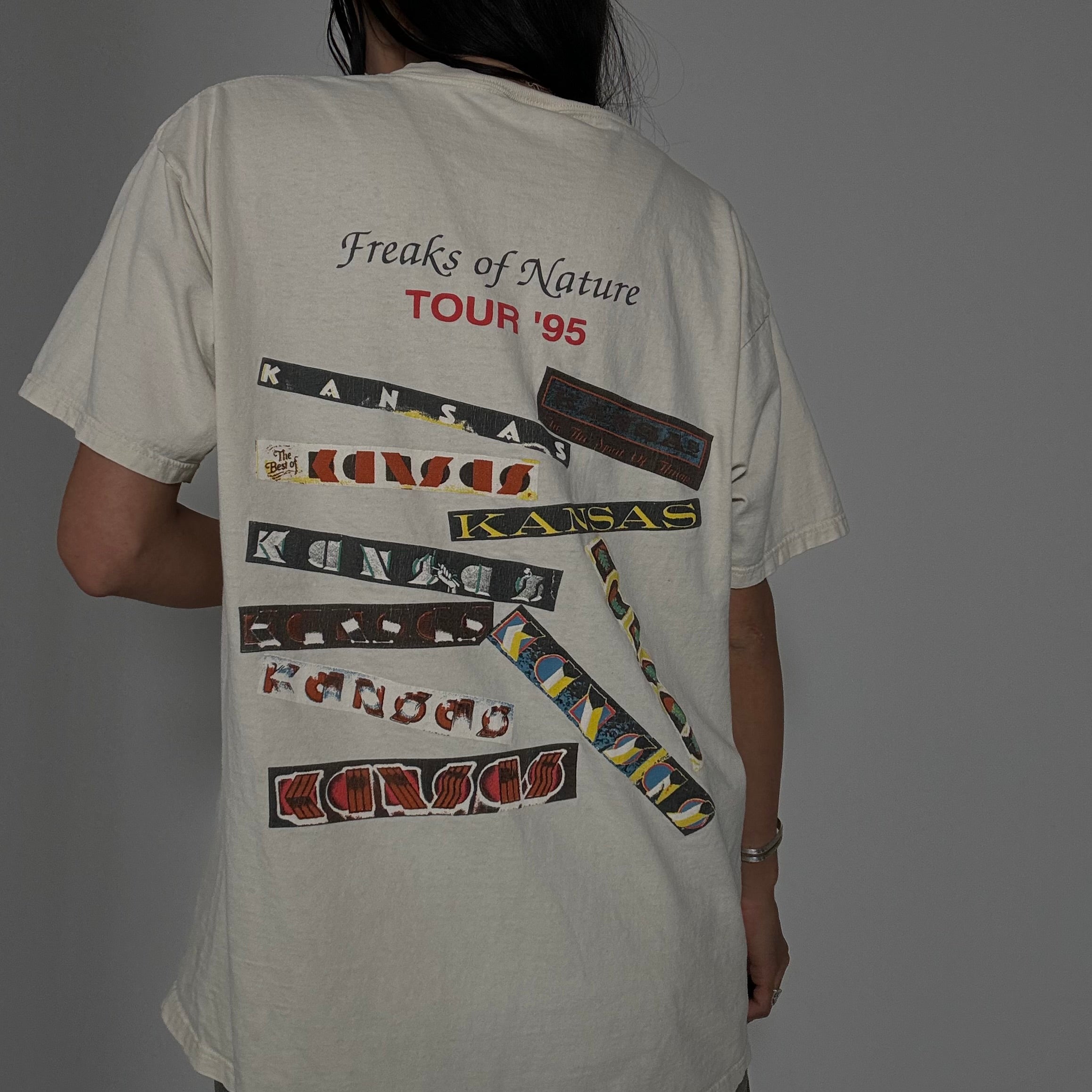 1995 Freak of Nature Kansas Tour Tee