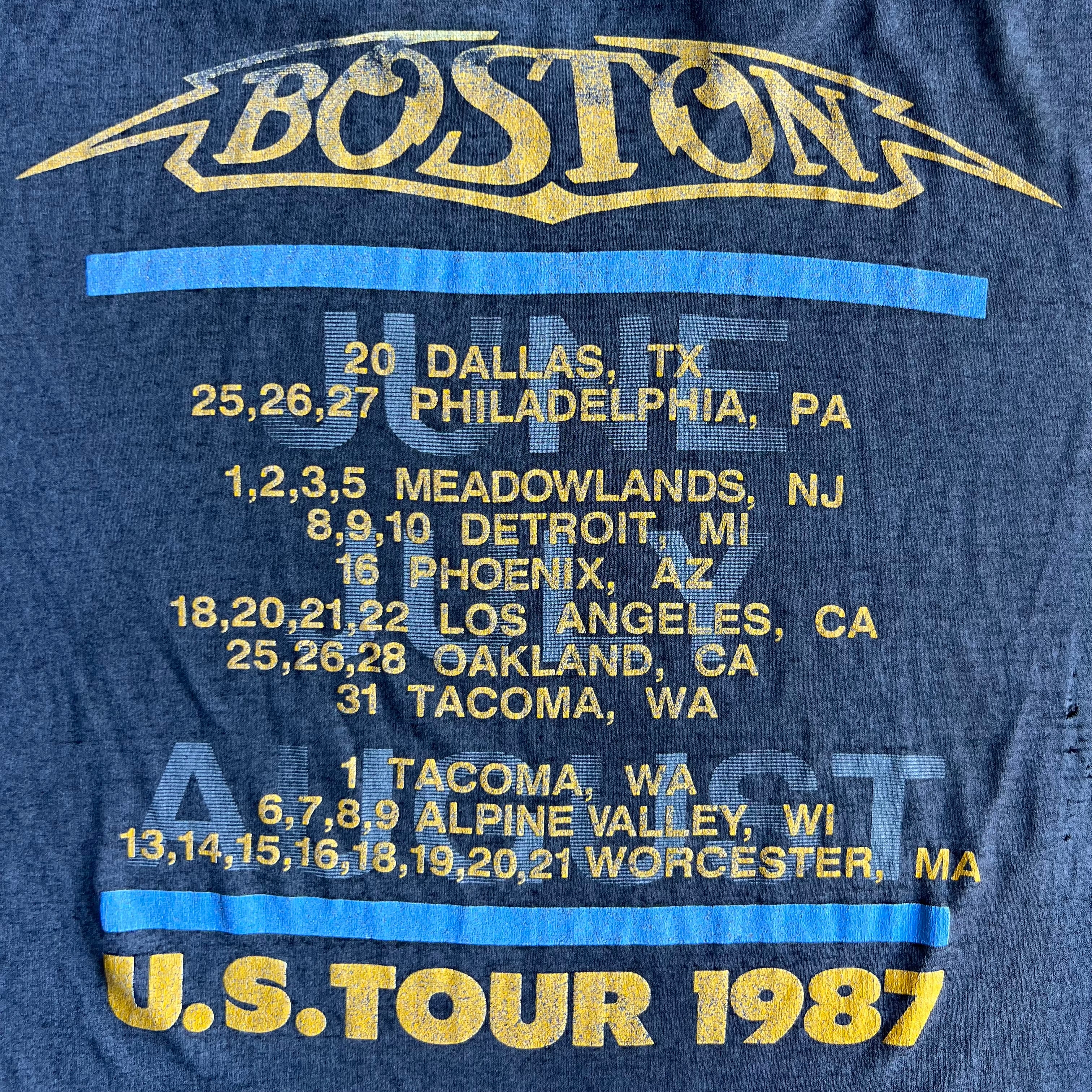 1987 Third Stage Boston Tour Tee