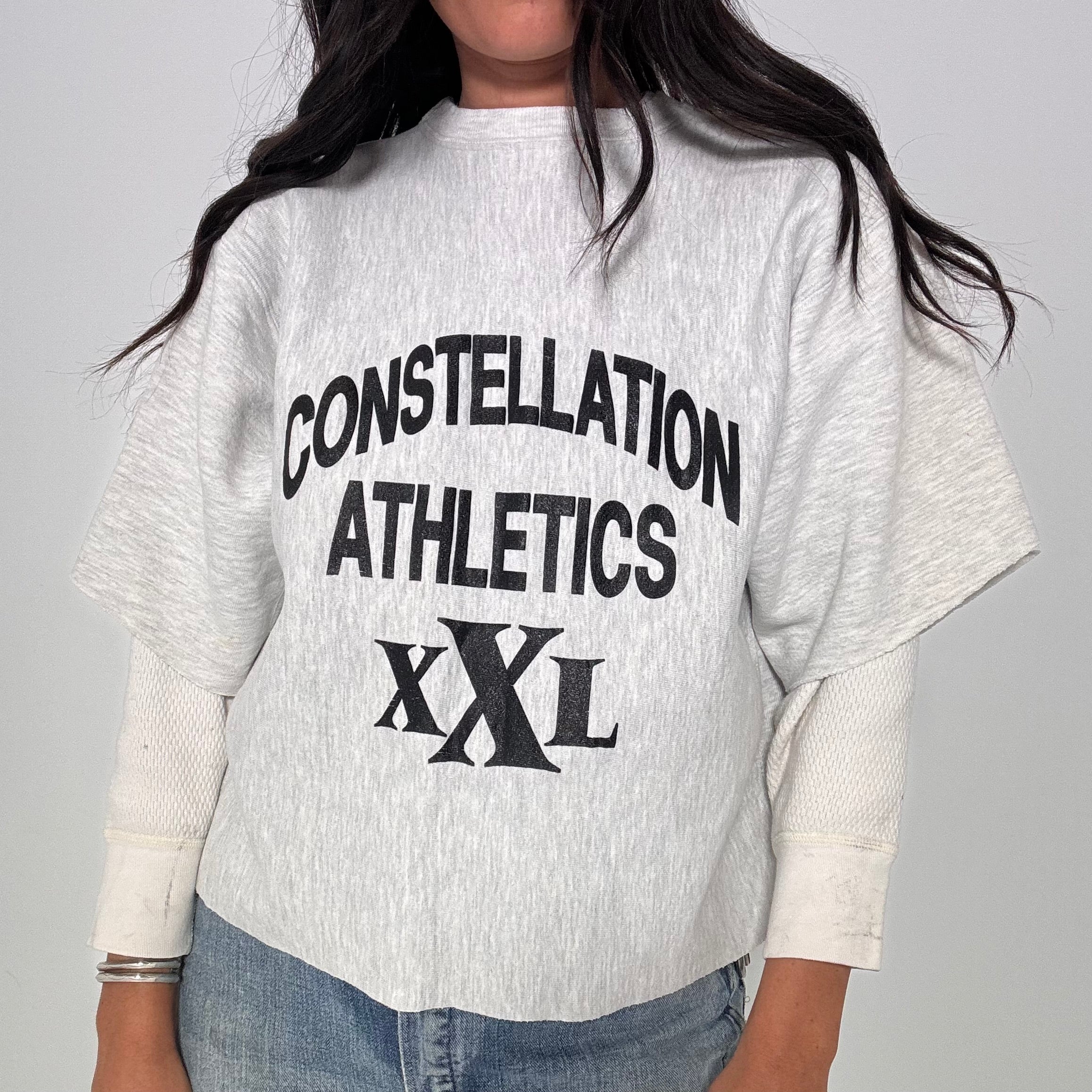 Chopped Constellation Athletics Crewneck