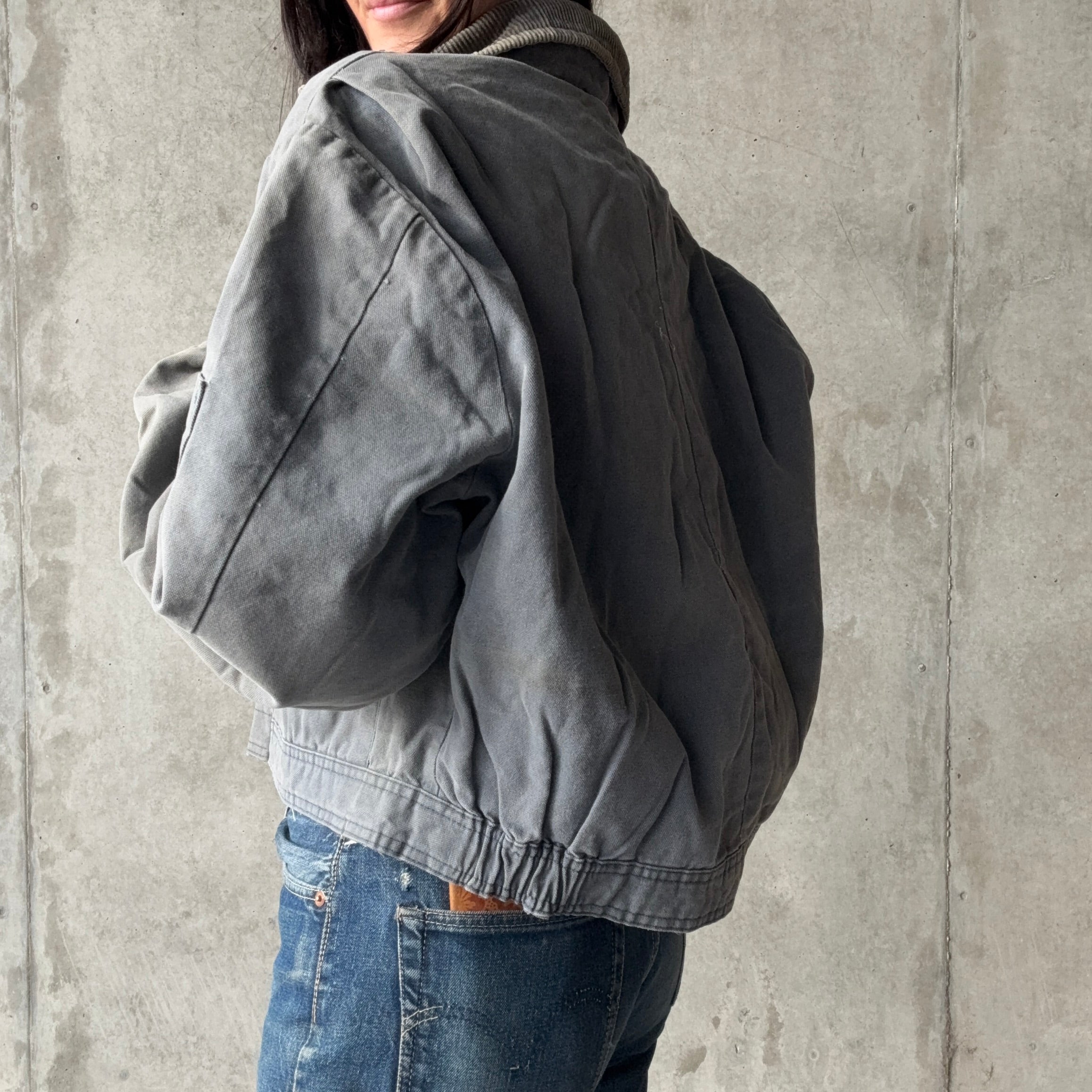 Walls Zero Zone Grey Insulated Cropped Jacket