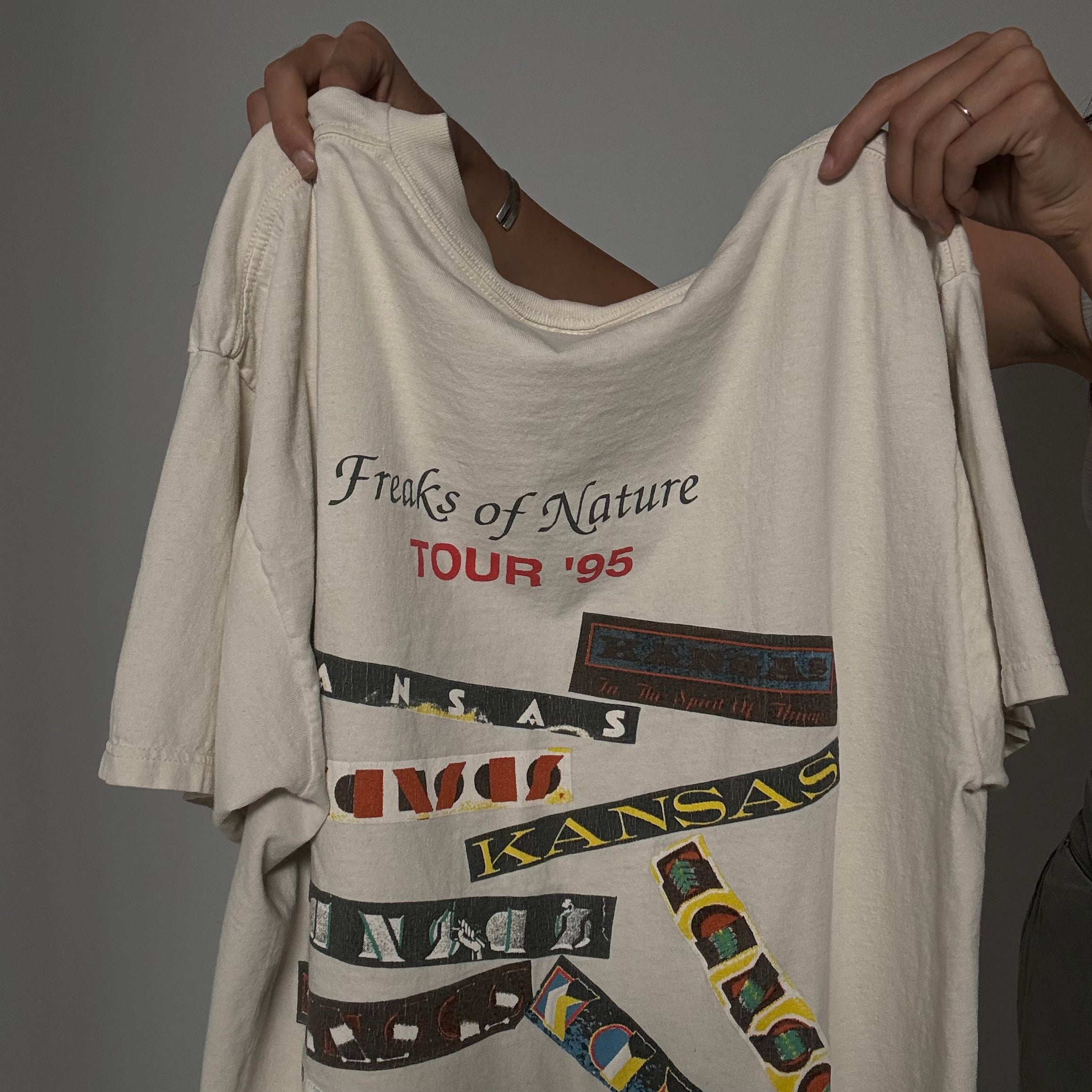 1995 Freak of Nature Kansas Tour Tee