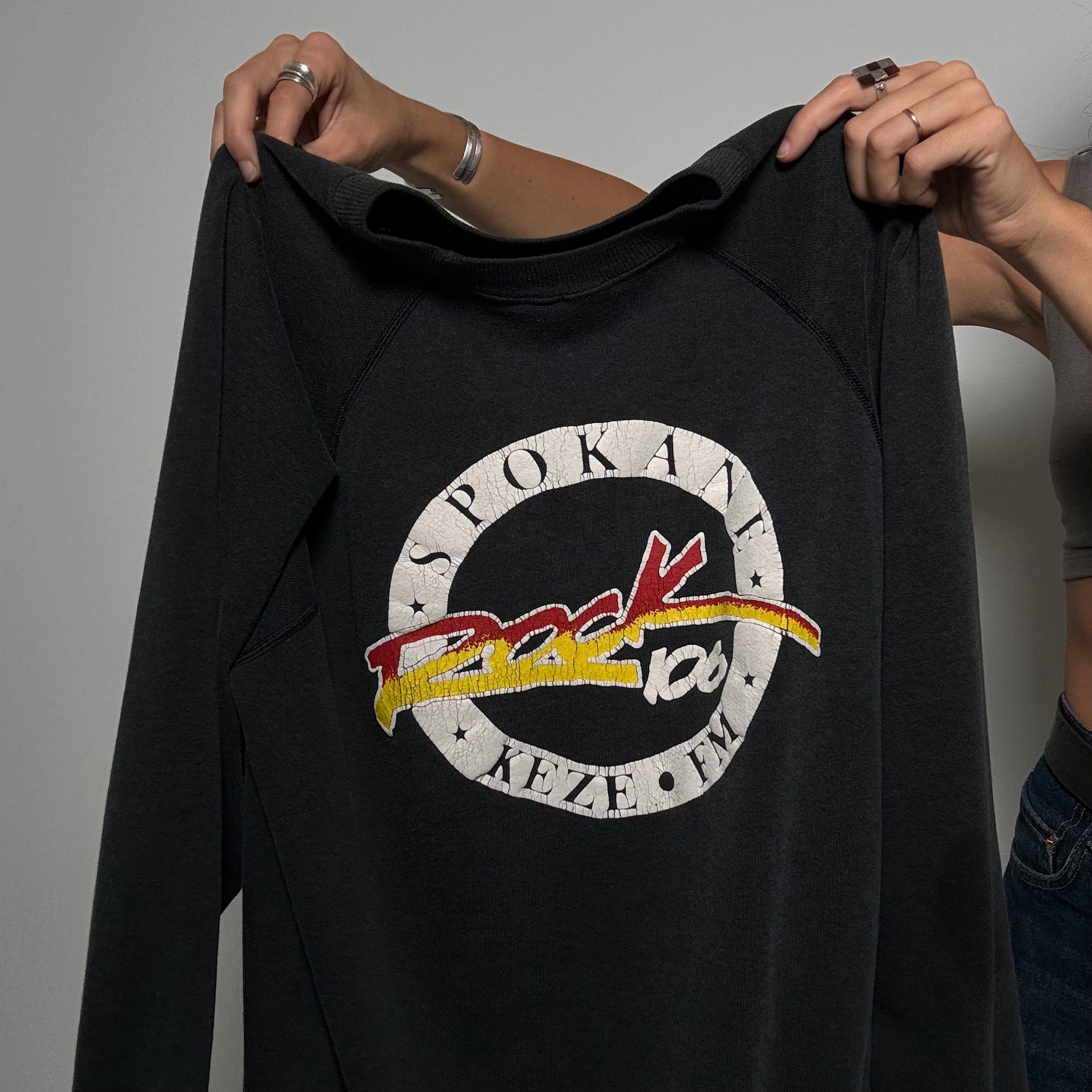 Spokane Radio Crewneck “ROCK 109”