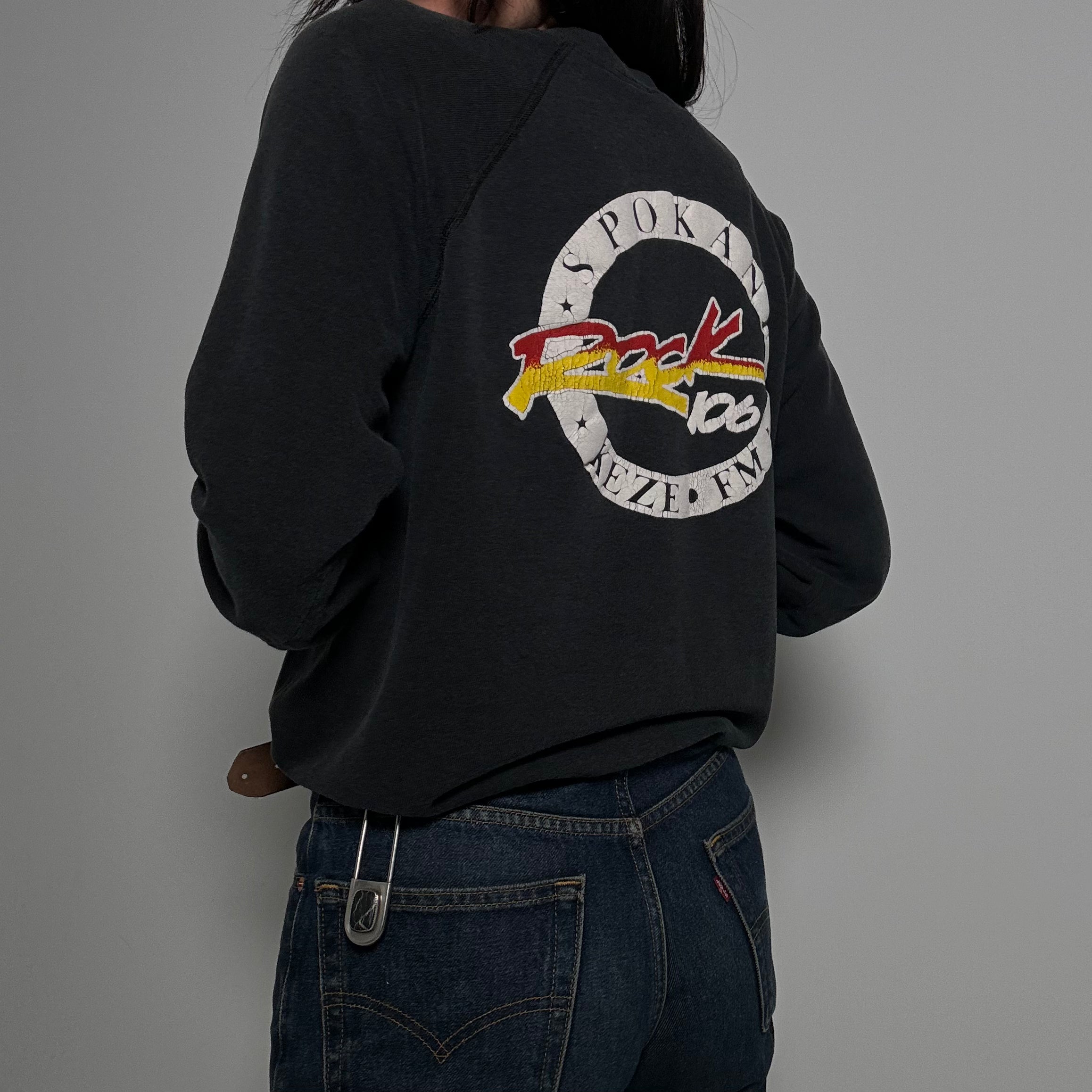 Spokane Radio Crewneck “ROCK 109”